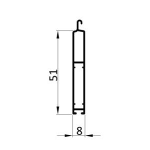 Onderlat SL 60